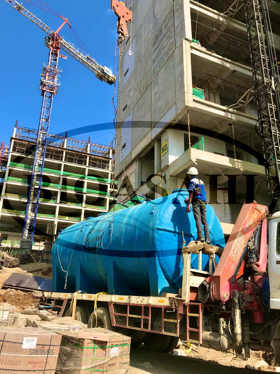 IPAL industri untuk pabrik dan proses produksi